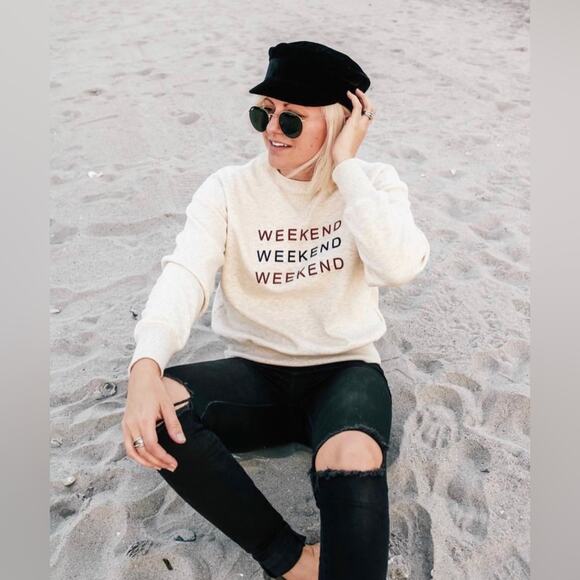FRNCH paris Weekend sweatshirt. - Picture 1 of 10